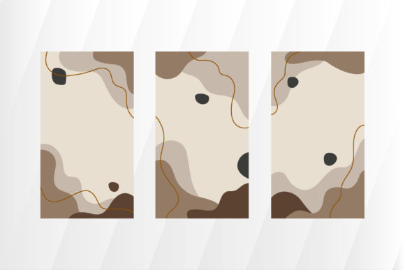 Download Story Banner Vertical Multicolored Brown - Premium Resources