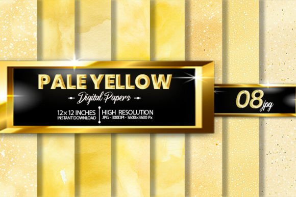 Download Pale Yellow Digital Papers - Yellow Collection