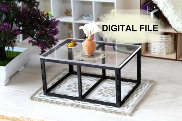 Download Miniature Modern Table Digital File Doll - Modern Collection