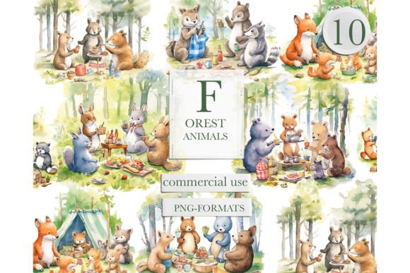 Download Forest Animals Png, Baby Animals Clipart - Premium Resources